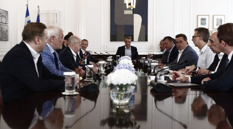 Ολοκληρώθηκε η σύσκεψη Μητσοτάκη με τους «Big 4» και τη συμμετοχή του προέδρου της UEFA
