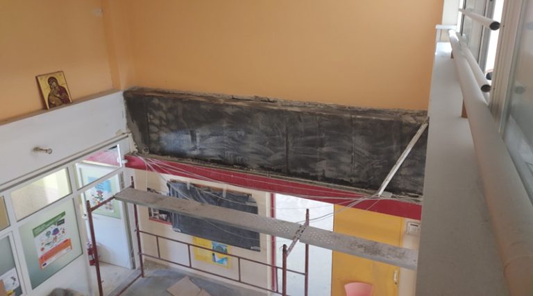 Δήμος Παιανίας: Σε εξέλιξη οι εργασίες ενίσχυσης του κτιρίου στο 3ο Δημοτικό Σχολείο Παιανίας