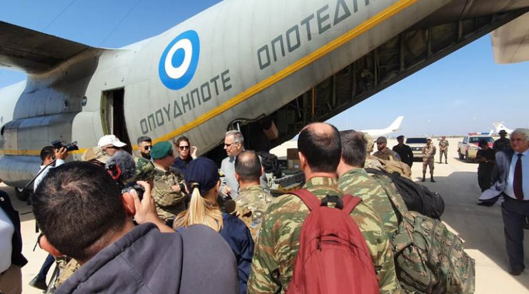 Οι τελευταίες στιγμές της ελληνικής αποστολής πριν το δυστύχημα στη Λιβύη – Ντοκουμέντα από την άφιξη