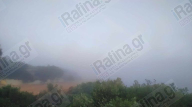 Τοπίο στην ομίχλη Ραφήνα, Αρτέμιδα και Σπάτα! (φωτό)