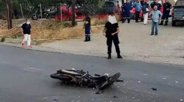 Τραγωδία: Νεκρός 19χρονος μετά την σύγκρουση φορτηγού με μηχανή! (φωτό)