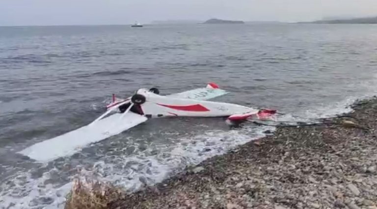 Βίντεο ντοκουμέντο η στιγμή της πτώσης του αεροσκάφους στα Χανιά