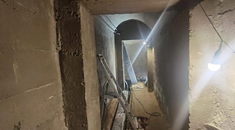 Ραφήνα: Οι πρώτες εικόνες μέσα από τα τούνελ στο Οχυρό (φωτό)