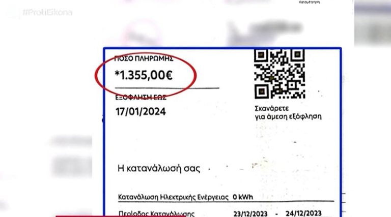 Πικέρμι: Αλαλούμ με τις επιδοτήσεις ρεύματος – Ζητούν από επιχείρηση 1.355 ευρώ!