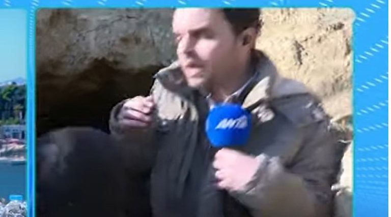 Η στιγμή που το συνεργείο του ΑΝΤ1 δέχτηκε επίθεση στο λαγούμι που μένει η «οικογένεια των σπηλαίων»! (βίντεο)