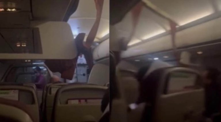Τρόμος σε πτήση: Επιβάτης προσπάθησε να ανοίξει την πόρτα του αεροπλάνου!