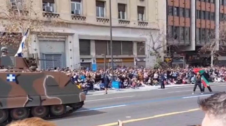 Προσαγωγές στην στρατιωτική παρέλαση – Τι συνέβη (φωτό & βίντεο)