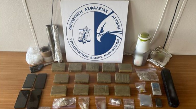 Τρεις συλλήψεις για διακίνηση ναρκωτικών – Κατασχέθηκαν πάνω από 3 κιλά ηρωίνης