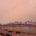 Απόκοσμες εικόνες στο λιμάνι της Ραφήνας! (φωτό)