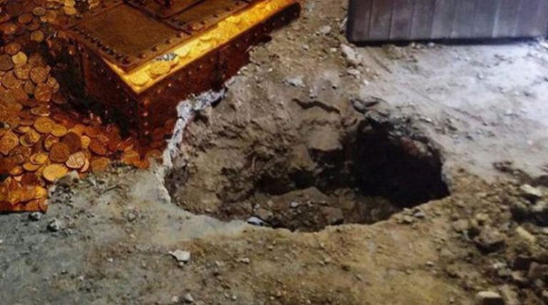 Χρυσοθήρες έσκαψαν στο υπόγειο για τον «θησαυρό του μακαρίτη»