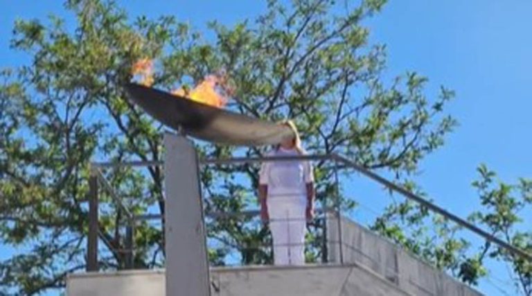 Ο Μαραθώνας υποδέχθηκε την Ολυμπιακή φλόγα!
