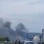Φωτιά σε φορτηγό στην Κορίνθου – Πατρών – Διεκόπη η κυκλοφορία των αυτοκινήτων (βίντεο)