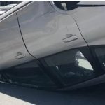 Αυτοκίνητο βρέθηκε ανάποδα στη Λεωφόρο Κηφισίας μετά από καραμπόλα! (φωτό & βίντεο)