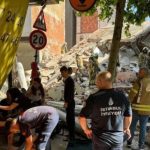 Η στιγμή που καταρρέει το κτήριο στην Κωνσταντινούπολη  – Βίντεο ντοκουμέντο